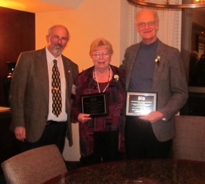 Lifetime Achievement Award winners: Marilyn Kesler and E. Daniel Long