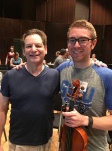 Joe with Dr. Robert Gillespie of OSU